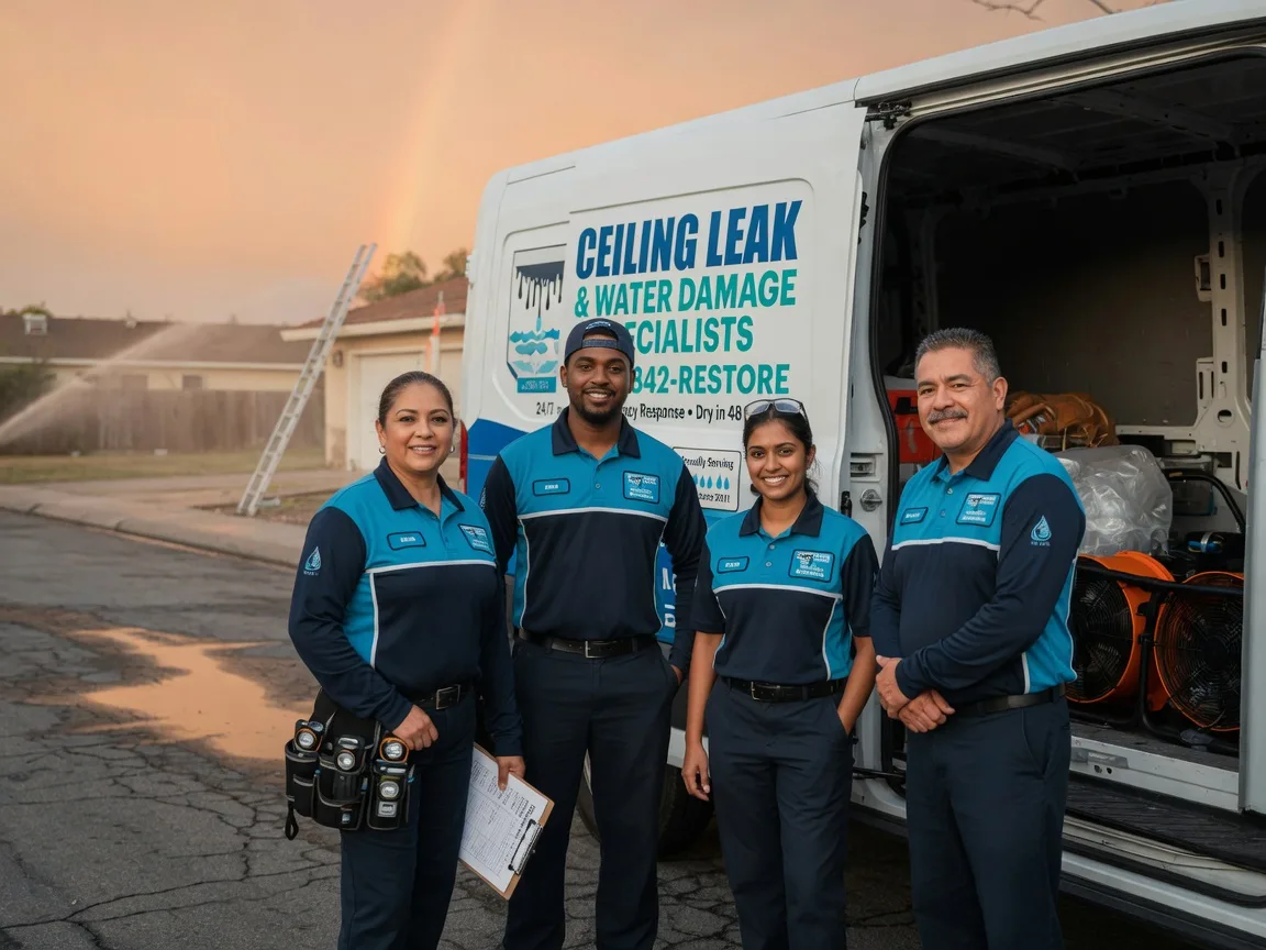 Ceiling Leak Cleanup company in Hartville, OH